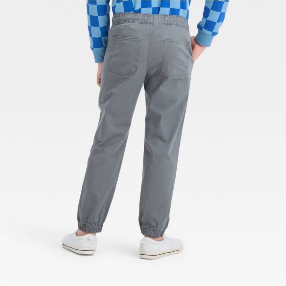 Cat & Jack Boys Charcoal Joggers - Picture 2 of 4